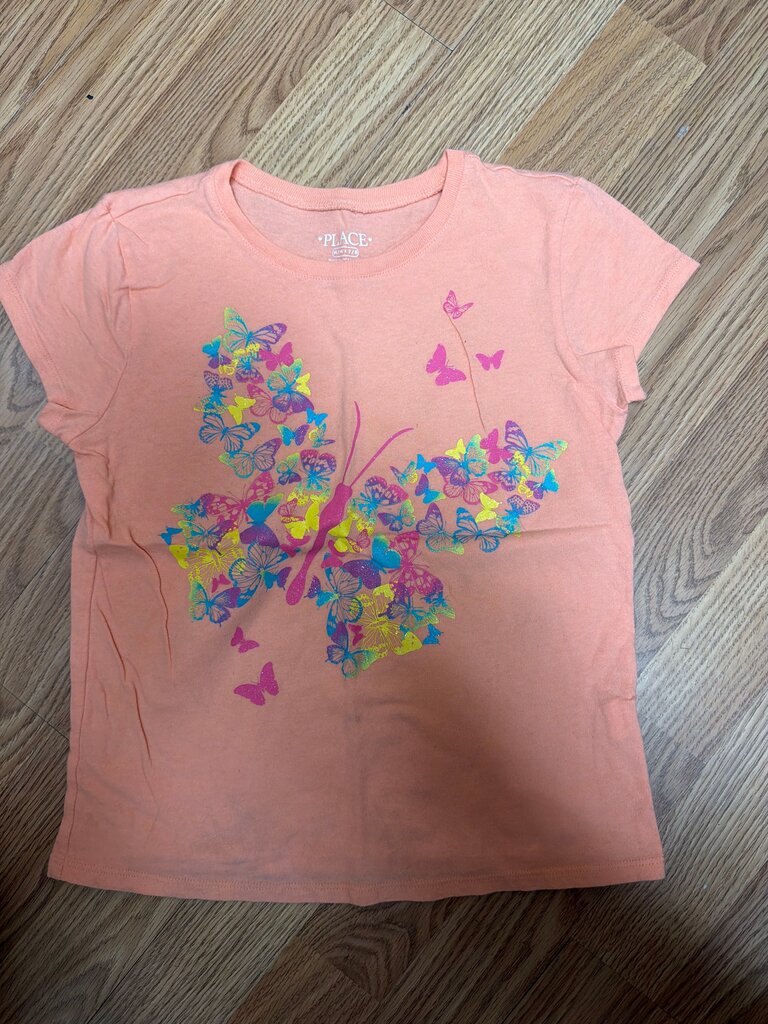 Place Girls Butterfly Graphic T-Shirt