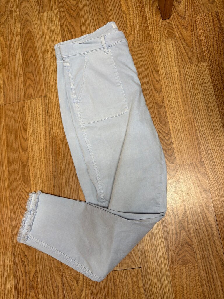 LOFT Women's Light Blue Skinny Crop Pants