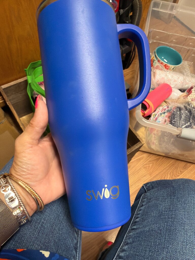 Swig Blue Insulated Tumbler