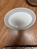 White Oval Baking Dish