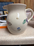 Floral Decorative Ceramic Jug