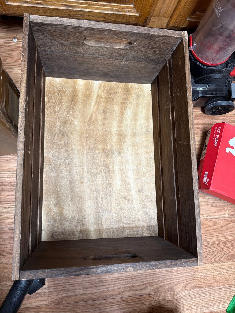 Wooden Storage Crate