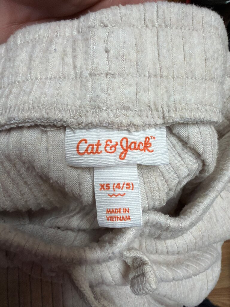 Cat & Jack Kids' Cream Sweatpants
