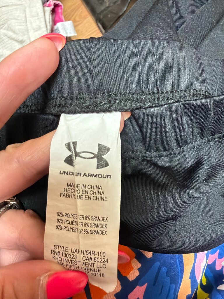 Under Armour Girls' Black Leggings