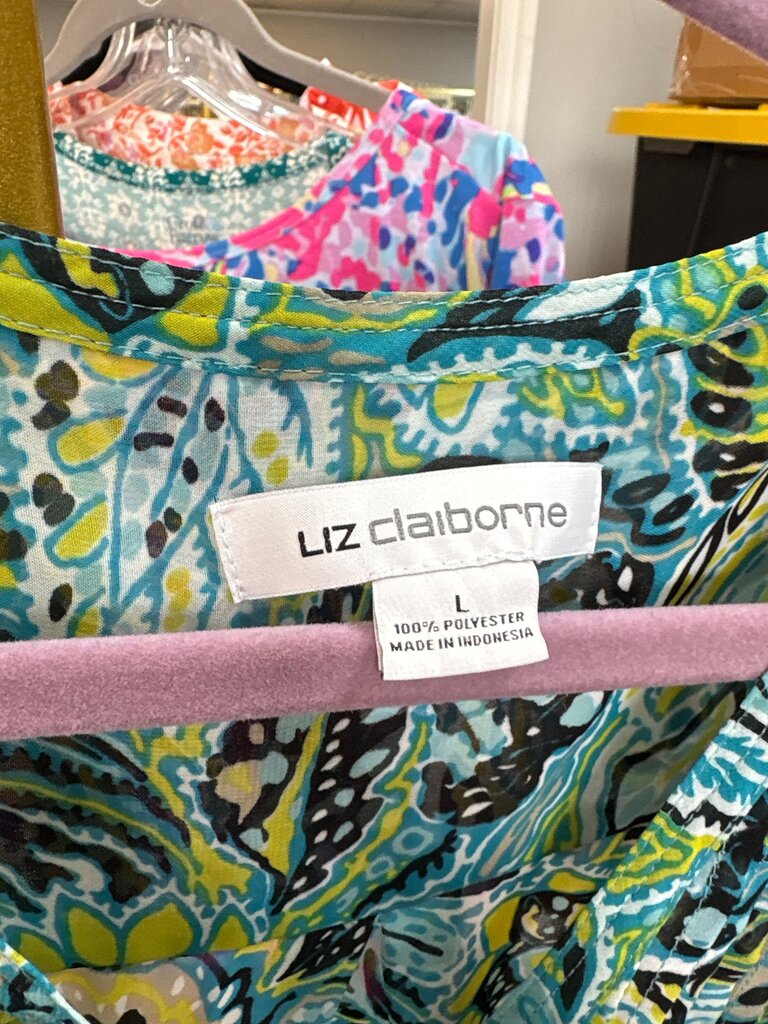 Liz Claiborne Floral Print Blouse