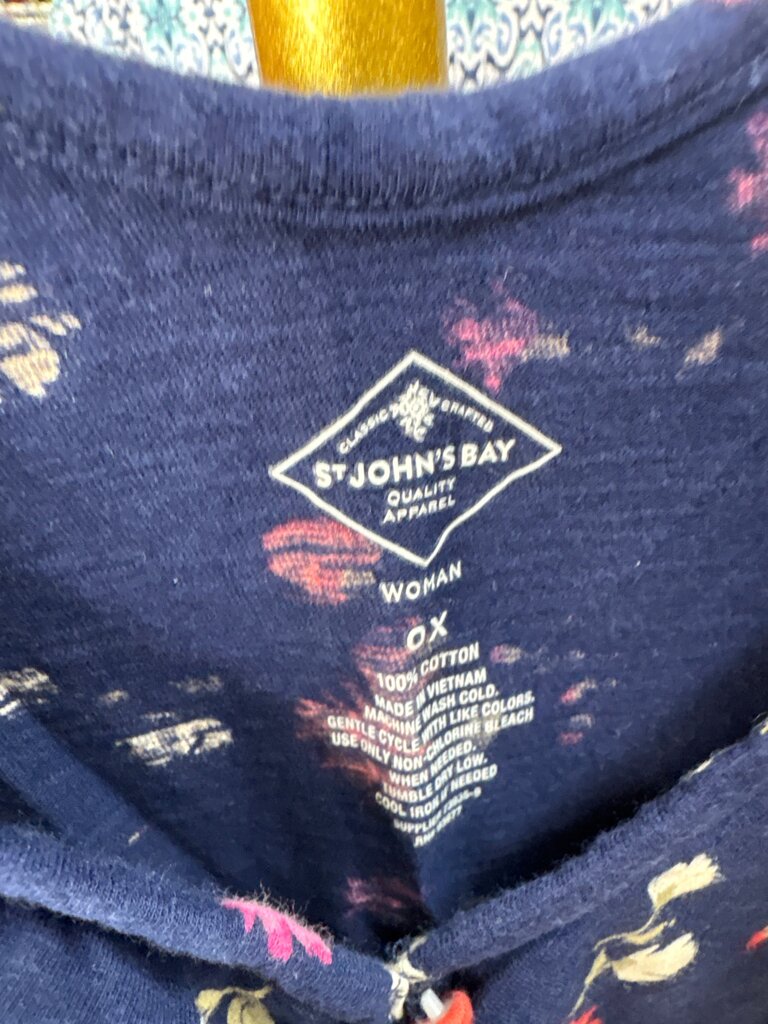 St. John's Bay Women's Floral Top