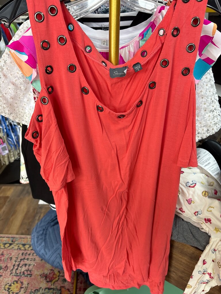 Strazzi Coral Grommet Tank Top