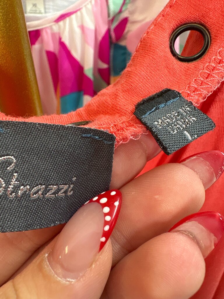 Strazzi Coral Grommet Tank Top