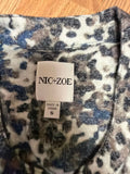 Nic+Zoe Women's Animal Print Cardigan