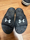 Under Armour Black Slide Sandals