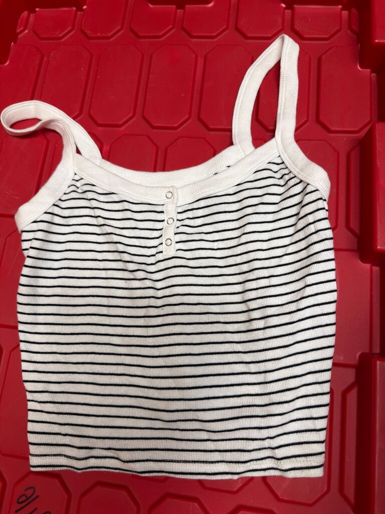 No Boundaries Striped Tank Top