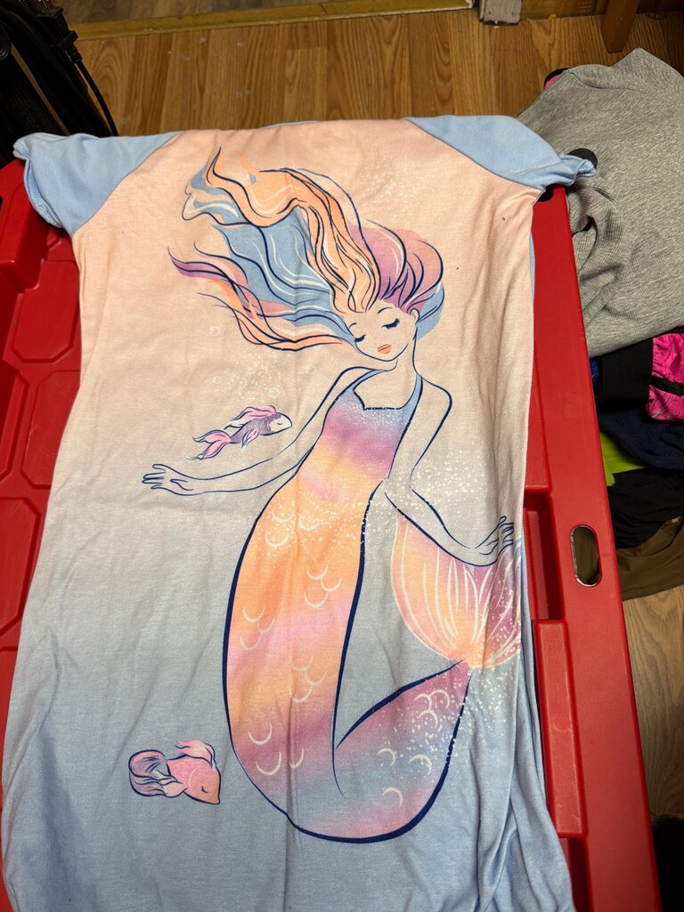 Wonder Nation Girls' Mermaid Nightgown