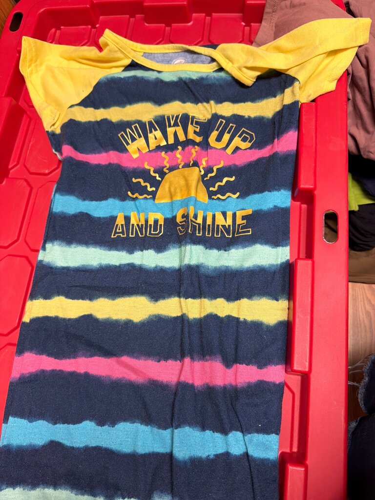 Wonder Nation Wake Up And Shine Sleep Shirt