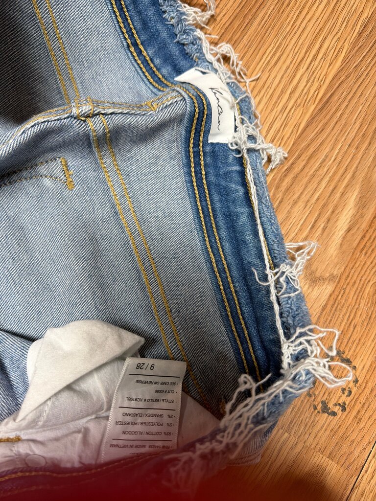 Distressed Denim Jeans