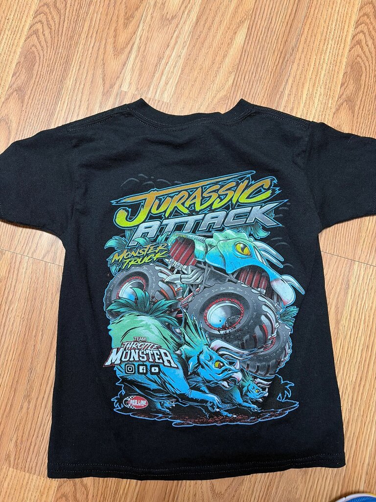 Jurassic Attack Monster Truck T-Shirt