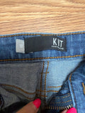 KVT Size 10 Distressed Denim Shorts