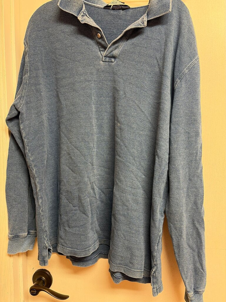 Men's Long Sleeve Polo Shirt