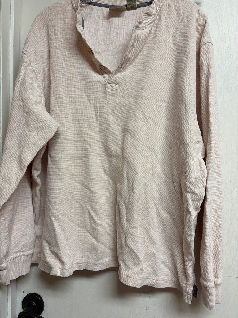 L.L.Bean Men's Long Sleeve Henley Shirt