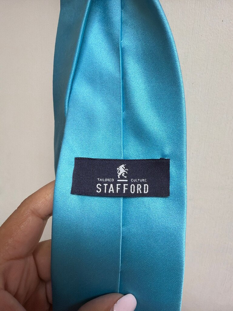 Stafford Tailored Culture Solid Blue Tie