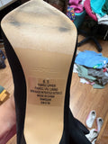 Express Black High Heel Ankle Boots