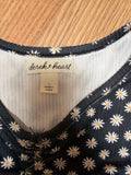 Derek Heart Women's Floral Print Short Sleeve Top