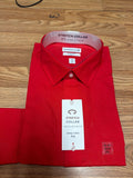 Saddlebred Red Stretch Collar Dress Shirt