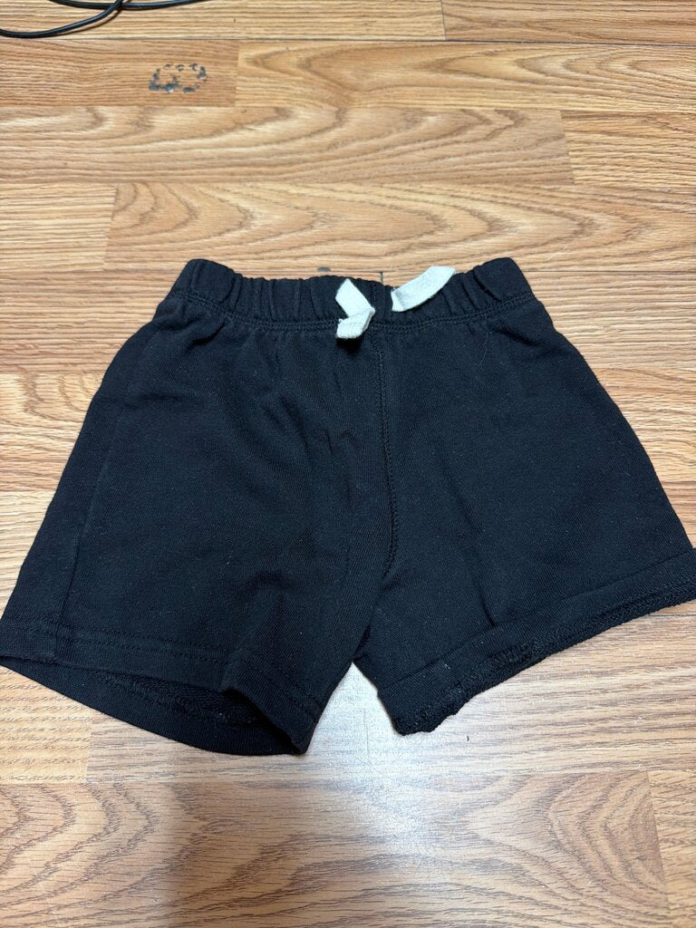 Black Toddler Shorts