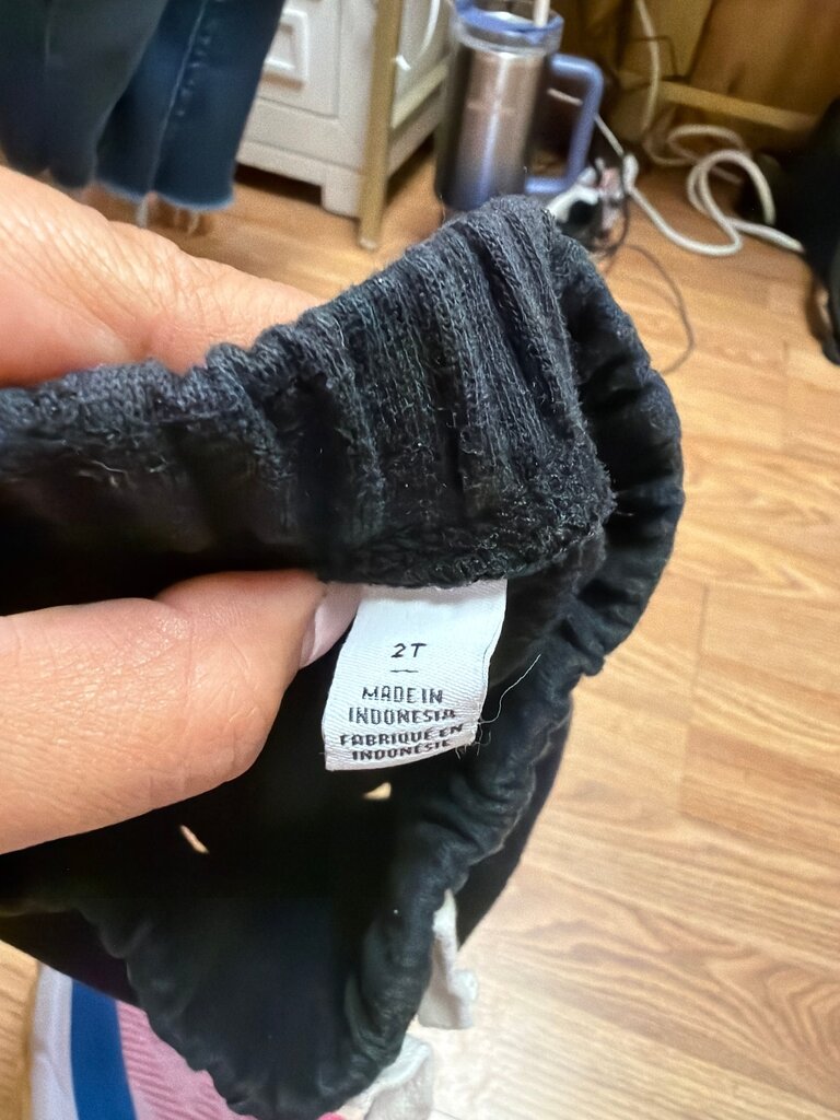 Black Toddler Shorts