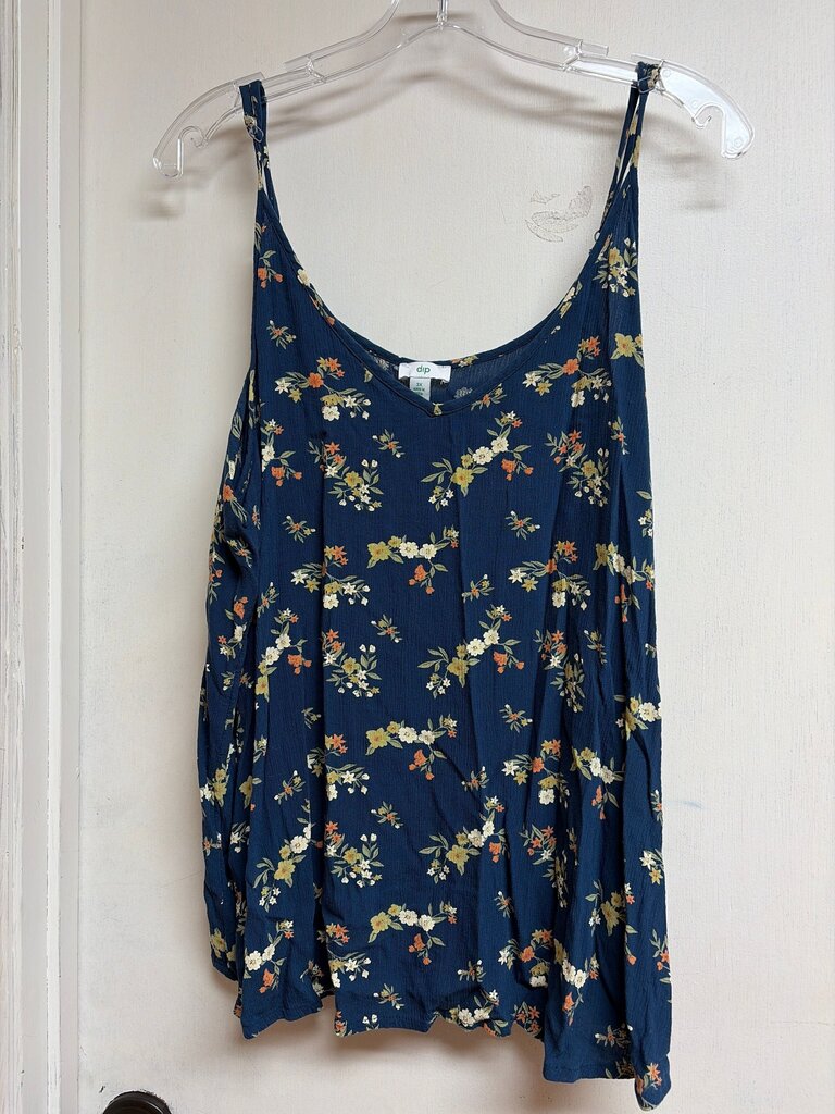 Floral Print Sleeveless Top