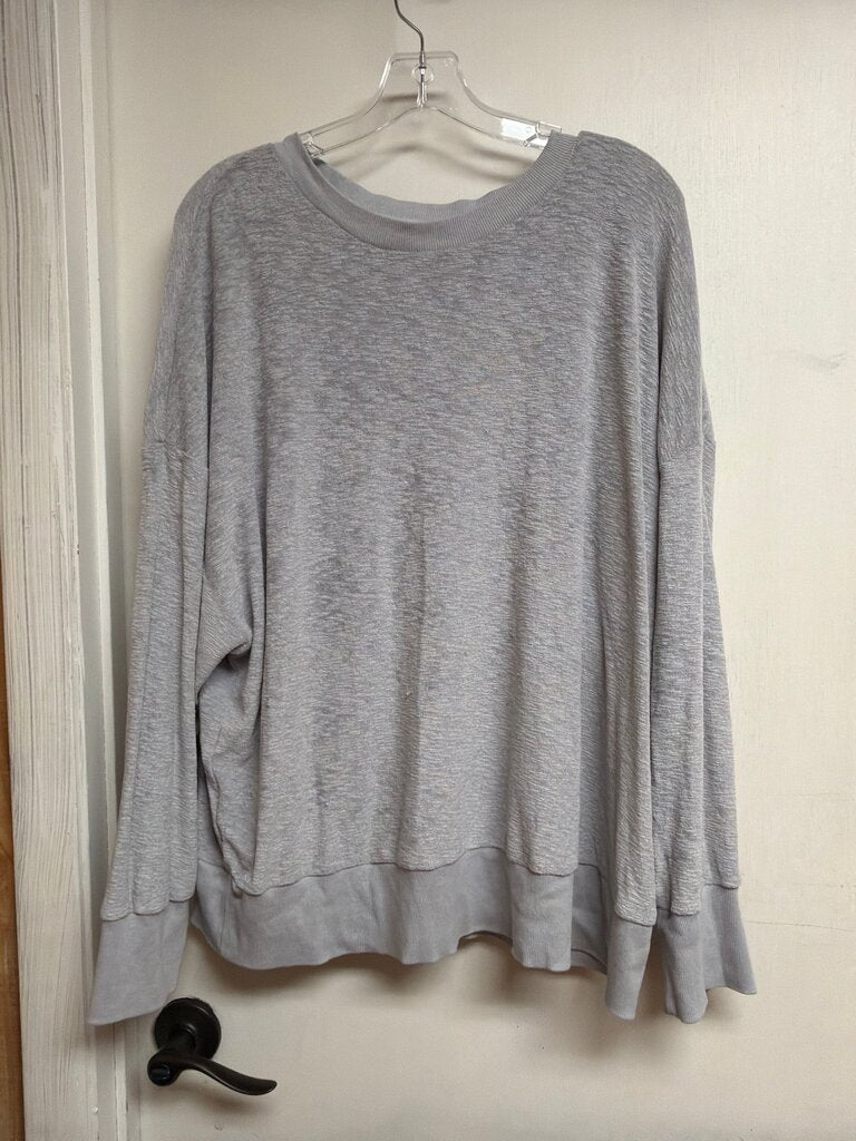 Old Navy Plus Size Gray Sweatshirt