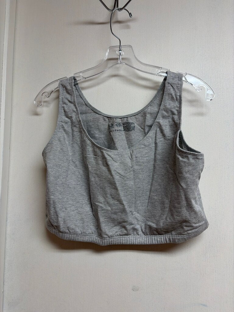 Fruit of the Loom Women's Gray Crop Top
