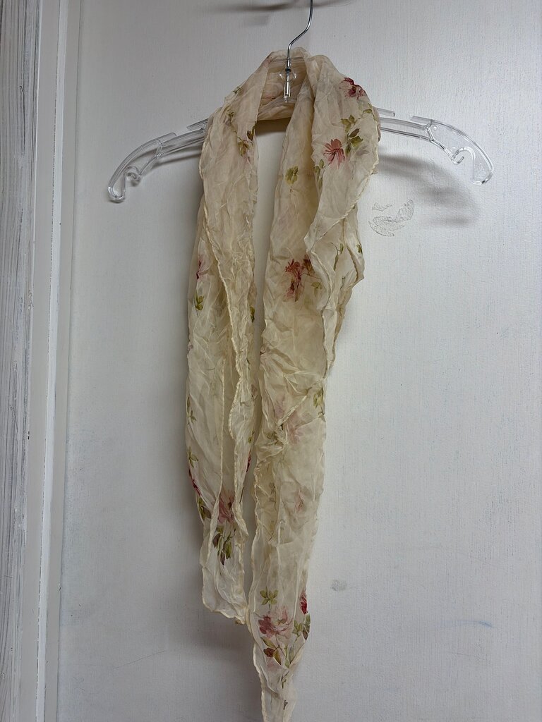Floral Print Scarf