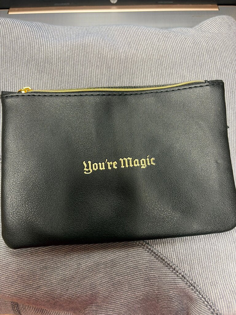 You're Magic Black Pouch