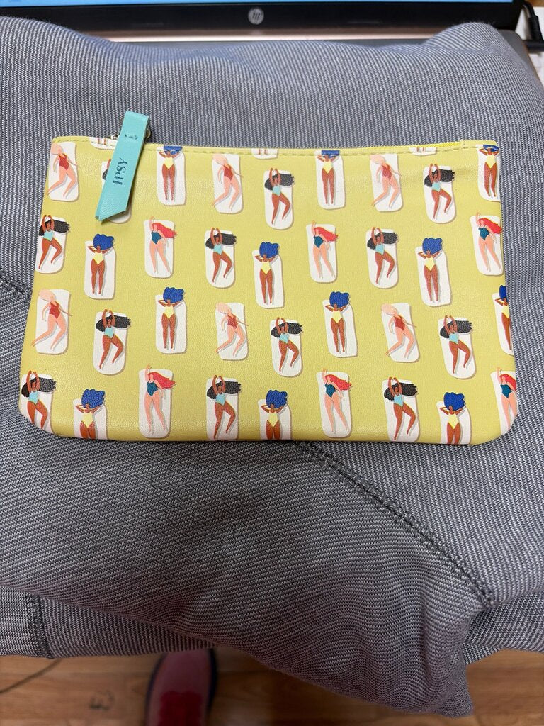 Ipsy Makeup Bag with Colorful Design