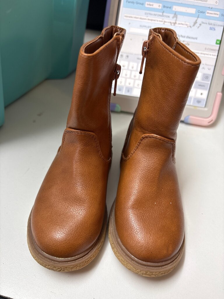 Brown Infant Boots