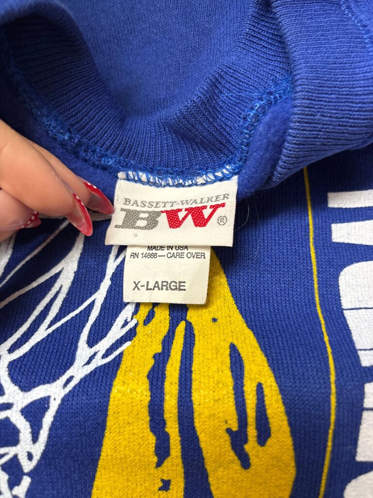Vintage Basketball Themed Sweatshirt