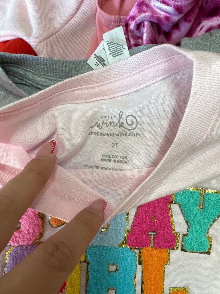 Sweet Wink Birthday Girl T-Shirt