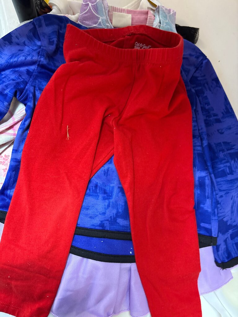 Cat & Jack Red Leggings