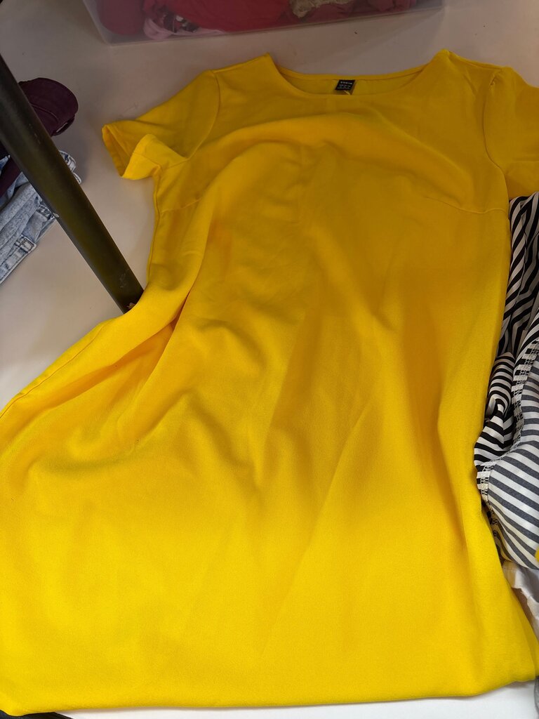 Shein Yellow Dress