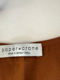 Paper Crane Button-Up Tank Top