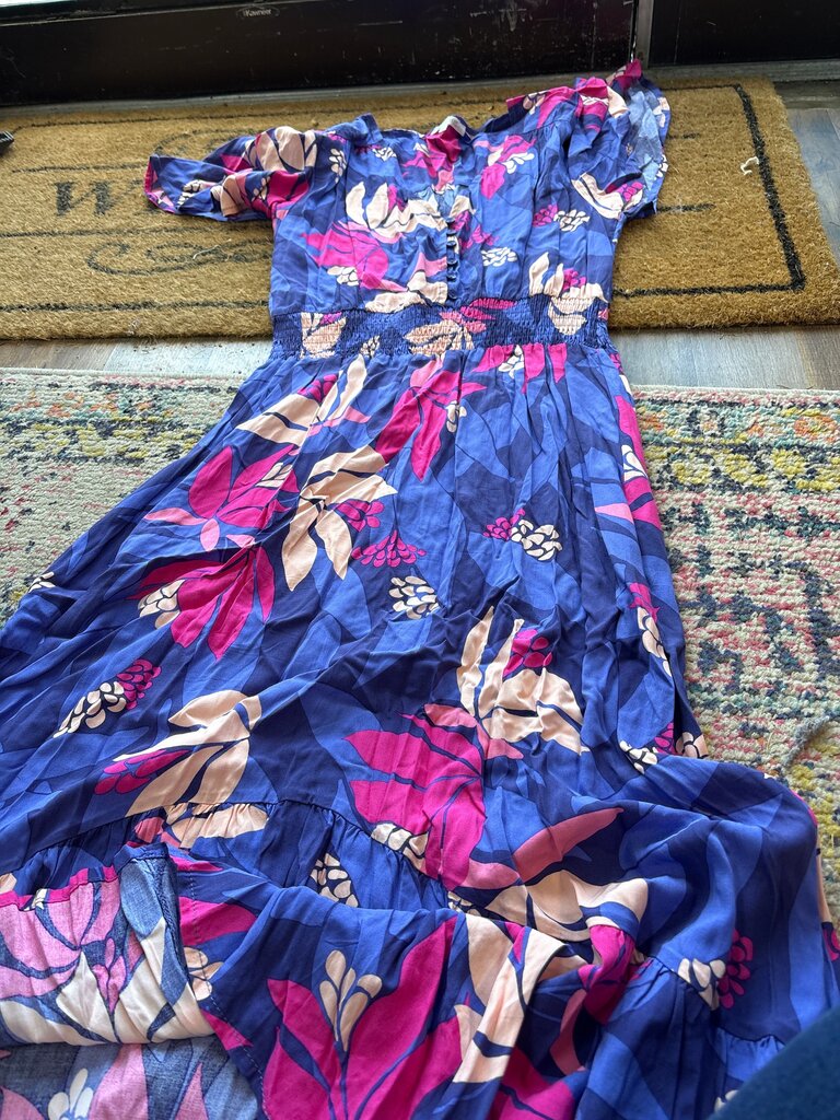 Floral Print Maxi Dress