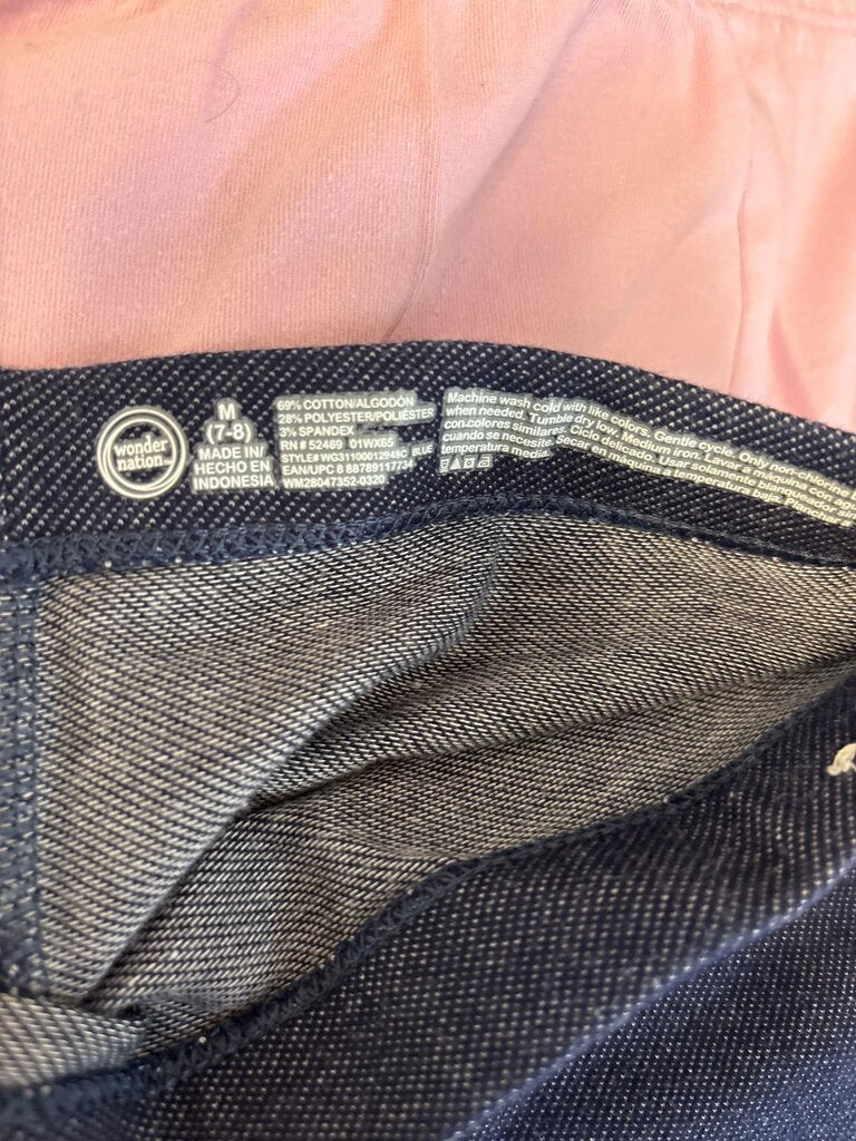 Wonder Nation Girls' Denim Leggings