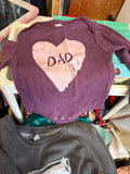 Old Navy Baby Bodysuit with Heart Design for Dad