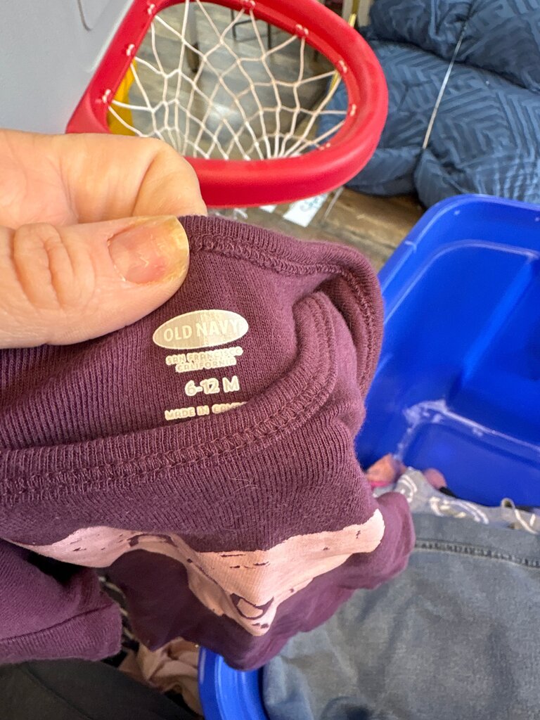 Old Navy Baby Bodysuit with Heart Design for Dad