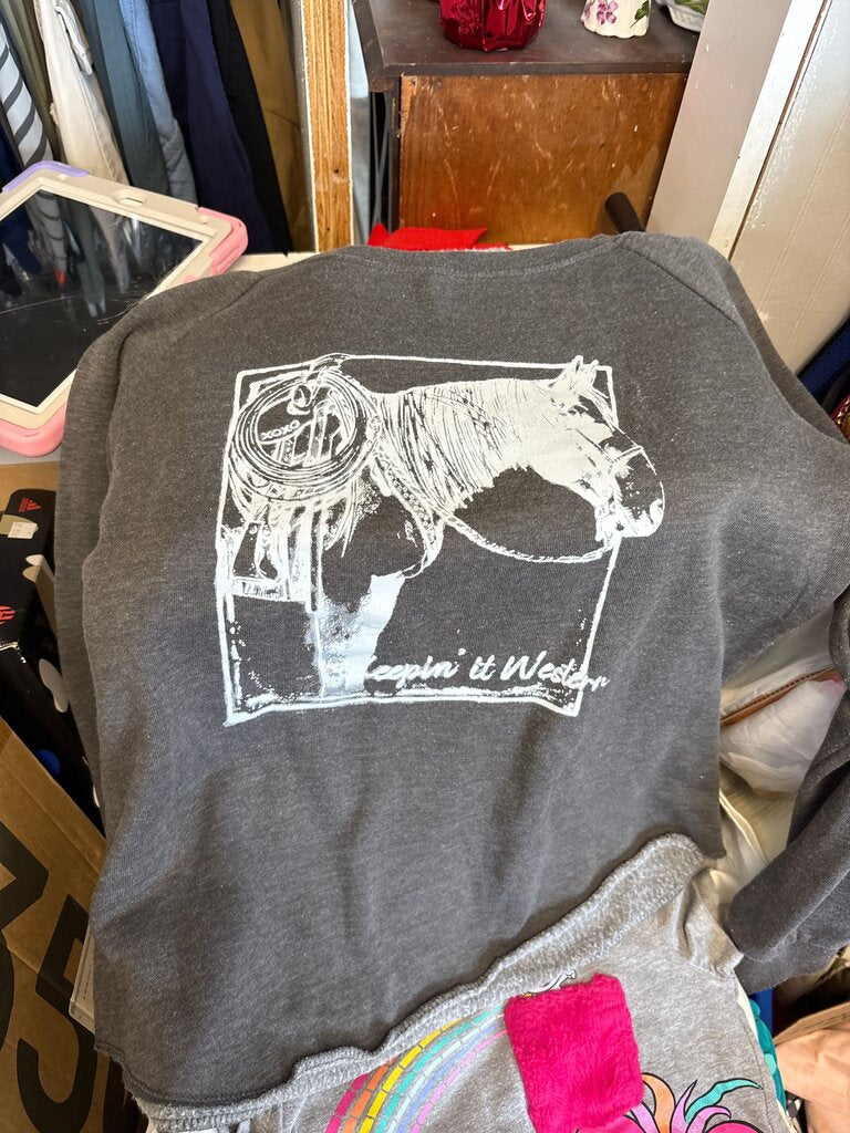 Independent Trading Company Horse Graphic Sweatshirt