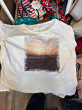 Roxy Graphic T-Shirt with Sunset Design