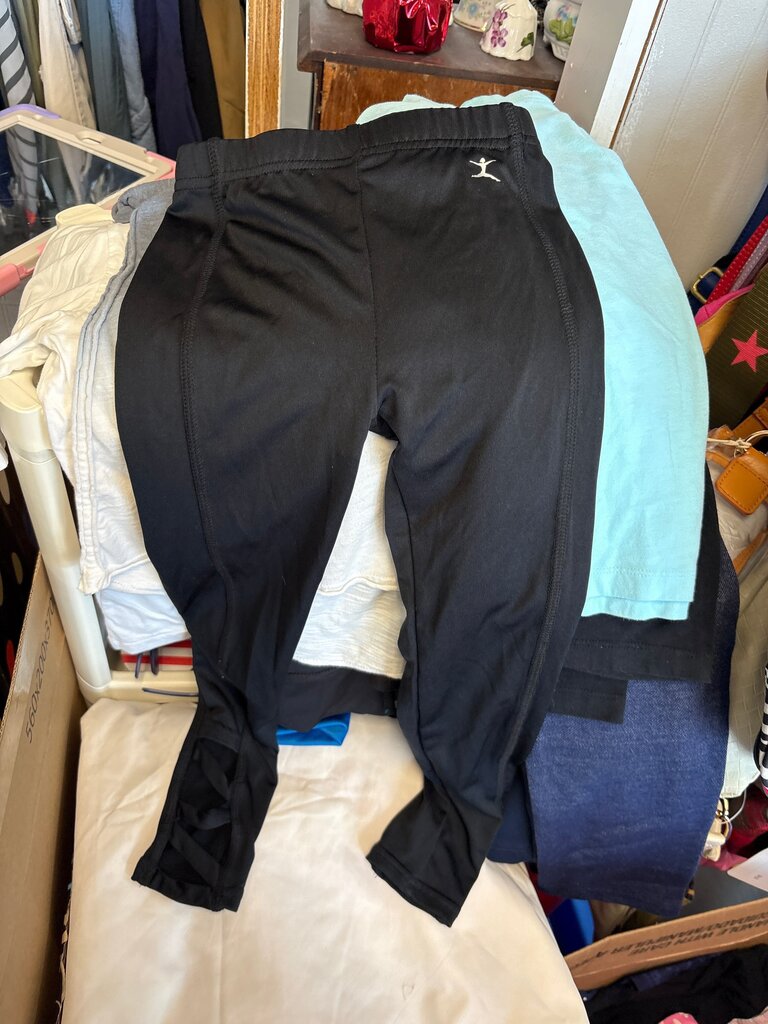Girls' Black Spandex Leggings