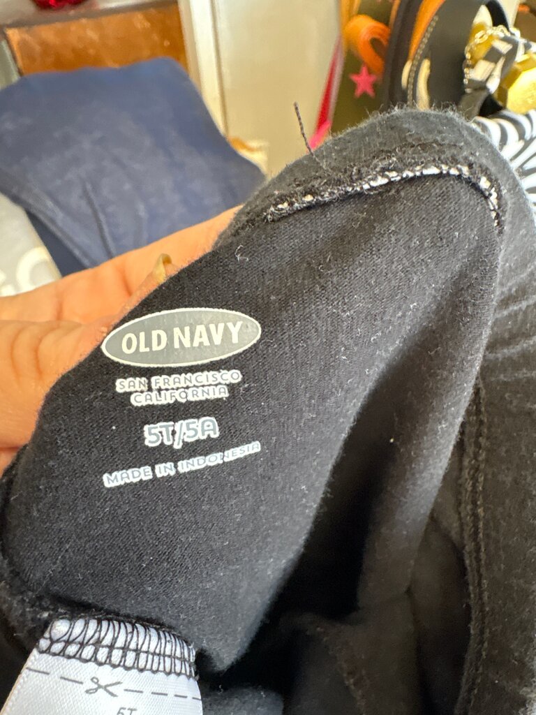 Old Navy Boys' Black Leggings