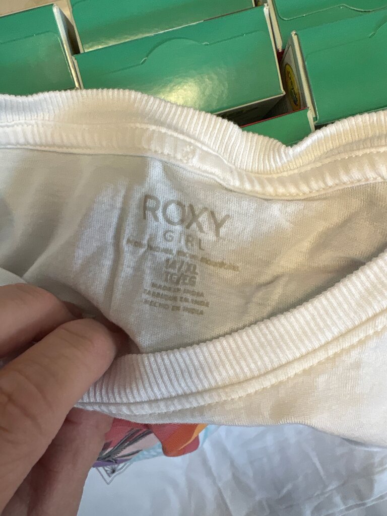 Roxy Girls T-Shirt with Sunset Design