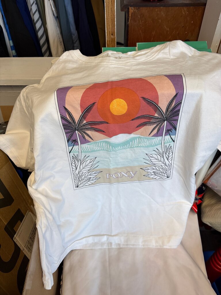 Roxy Girls T-Shirt with Sunset Design